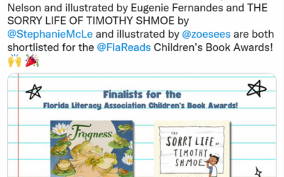 Timothy Shmoe: Finalist for FLA 2022-2023 Children’s Book Award